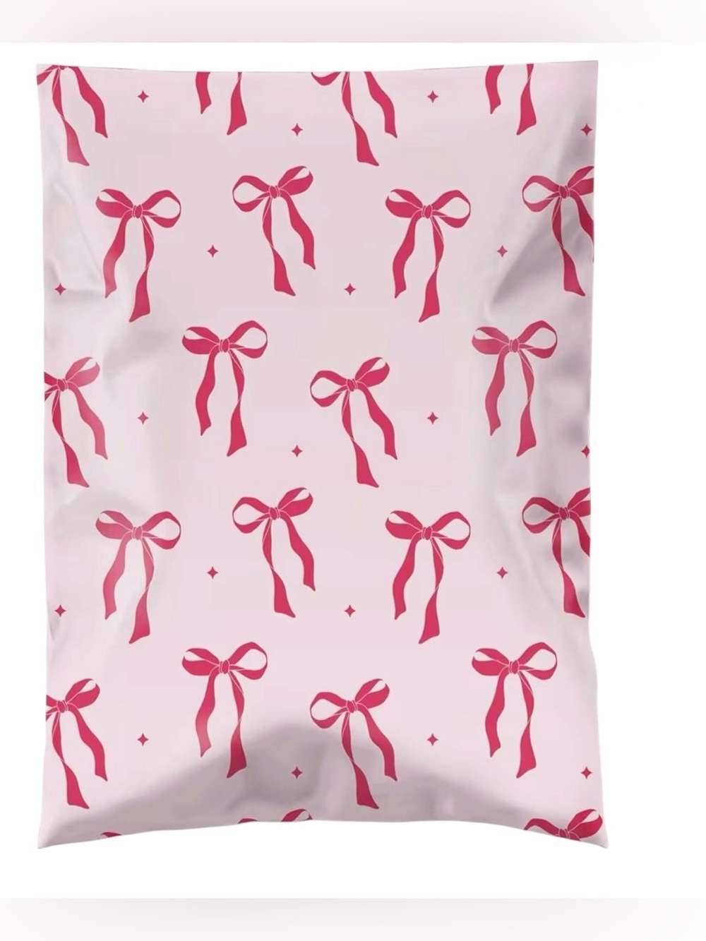 Fuxury Poly Mailers 14.5x19 Inch 10 Pcs- Pink Bows Polymailers New